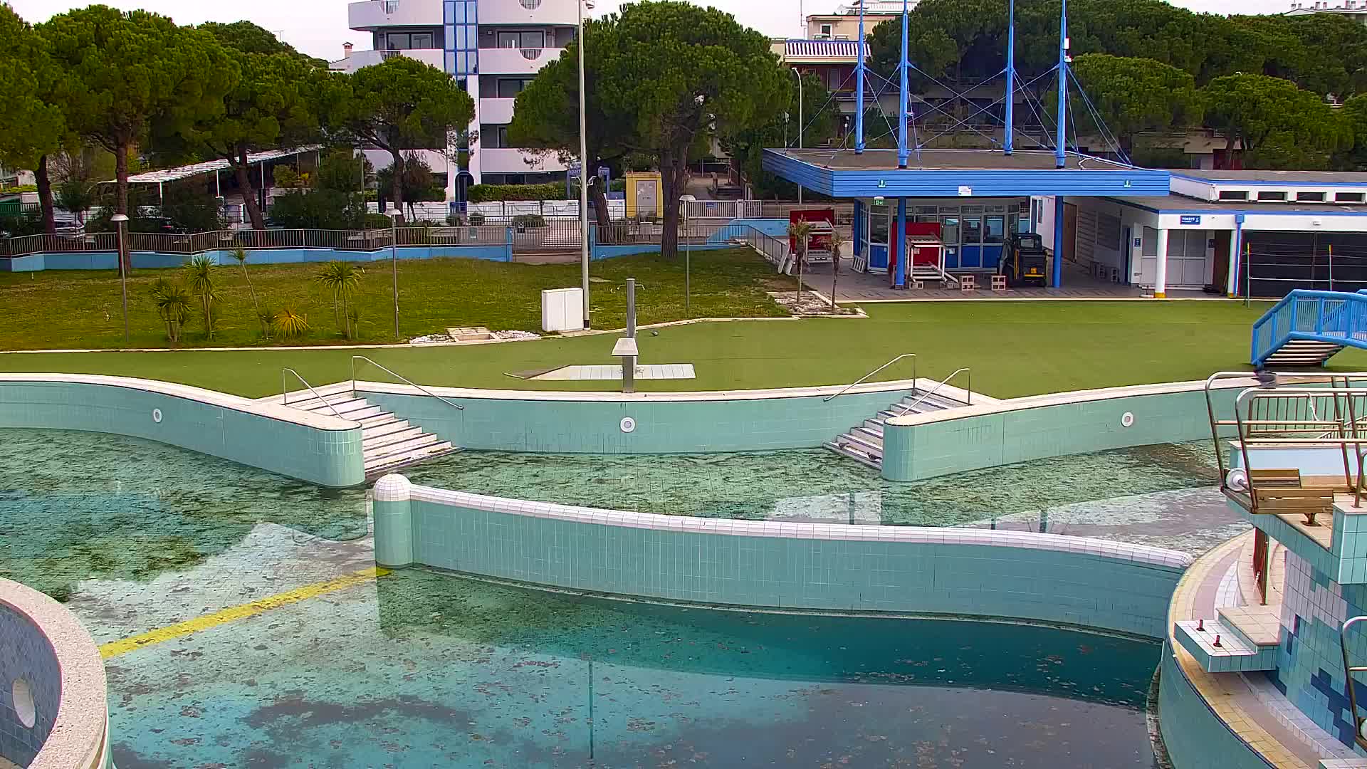 Grado Beach and Aquapark Views in Real Time