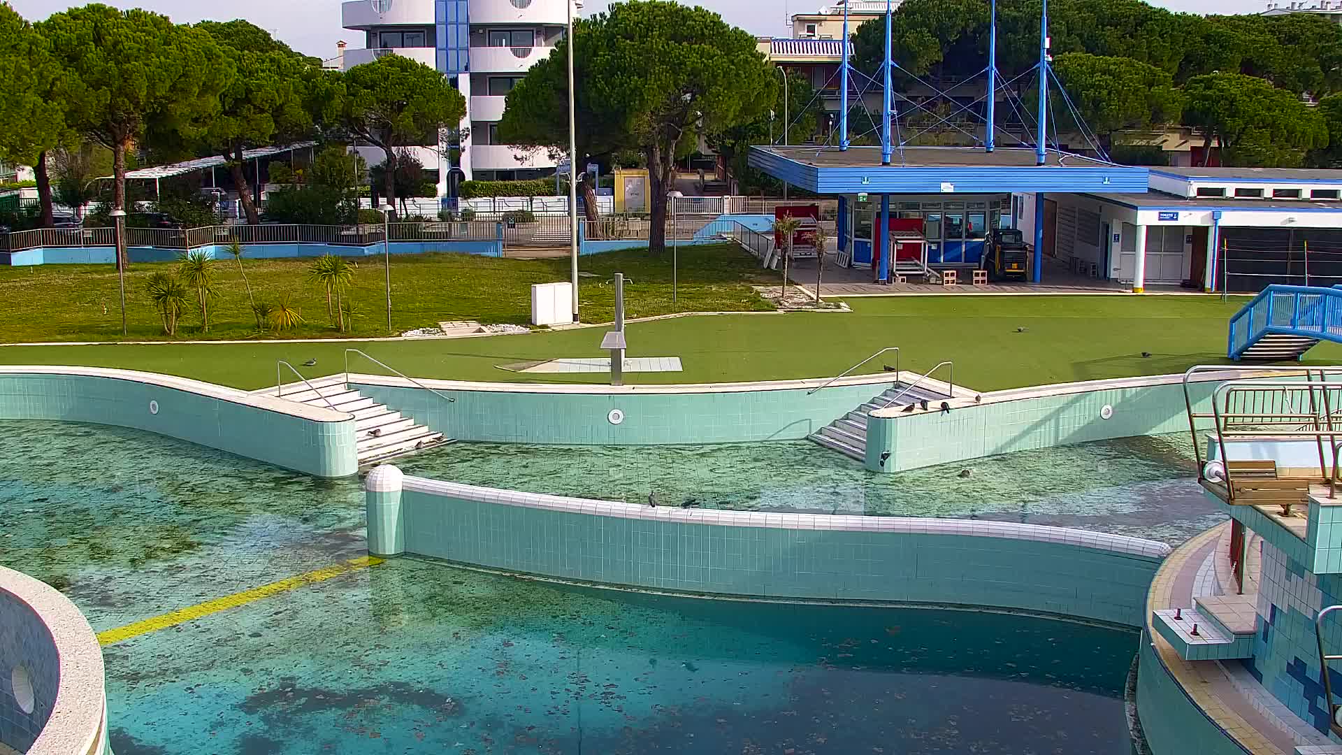 Webcam en direct Grado : Vues sur la plage et l’aquapark en temps réel