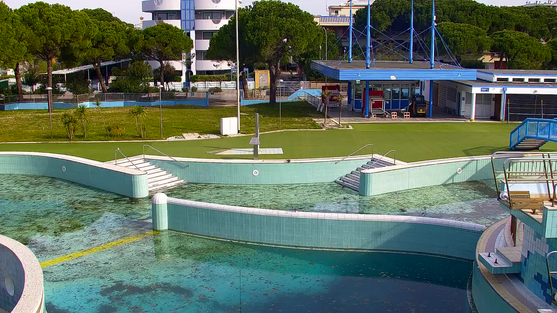 Webcam en direct Grado : Vues sur la plage et l’aquapark en temps réel