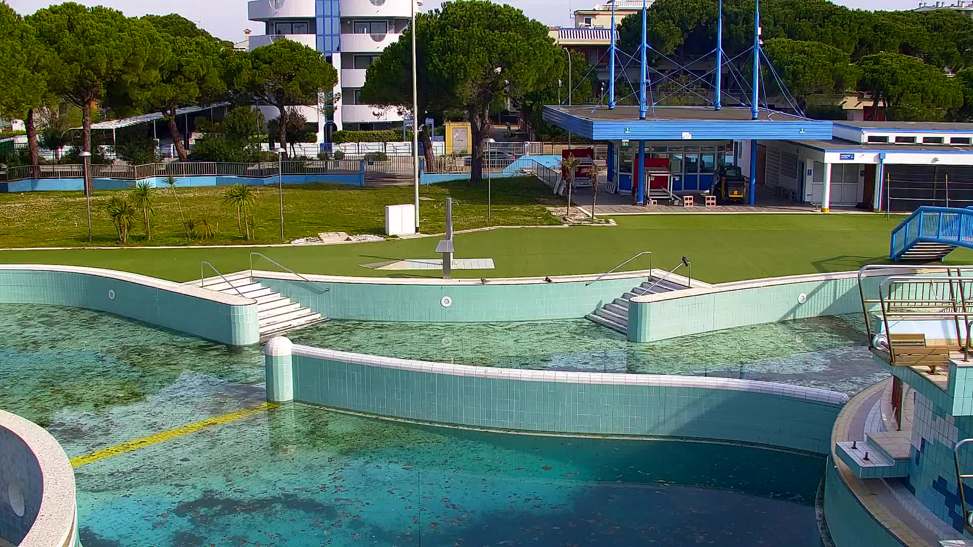 Webcam en direct Grado : Vues sur la plage et l’aquapark en temps réel