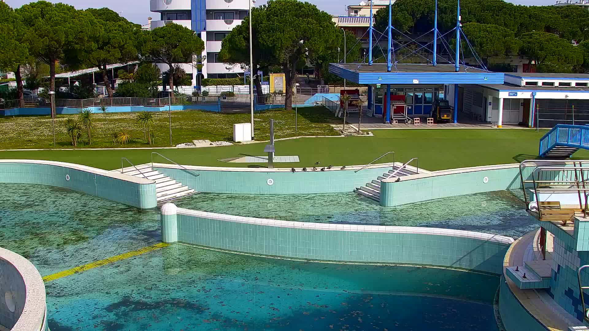 Grado Beach and Aquapark Views in Real Time