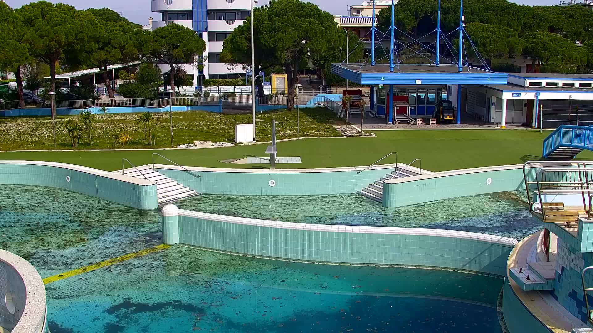 Webcam en direct Grado : Vues sur la plage et l’aquapark en temps réel