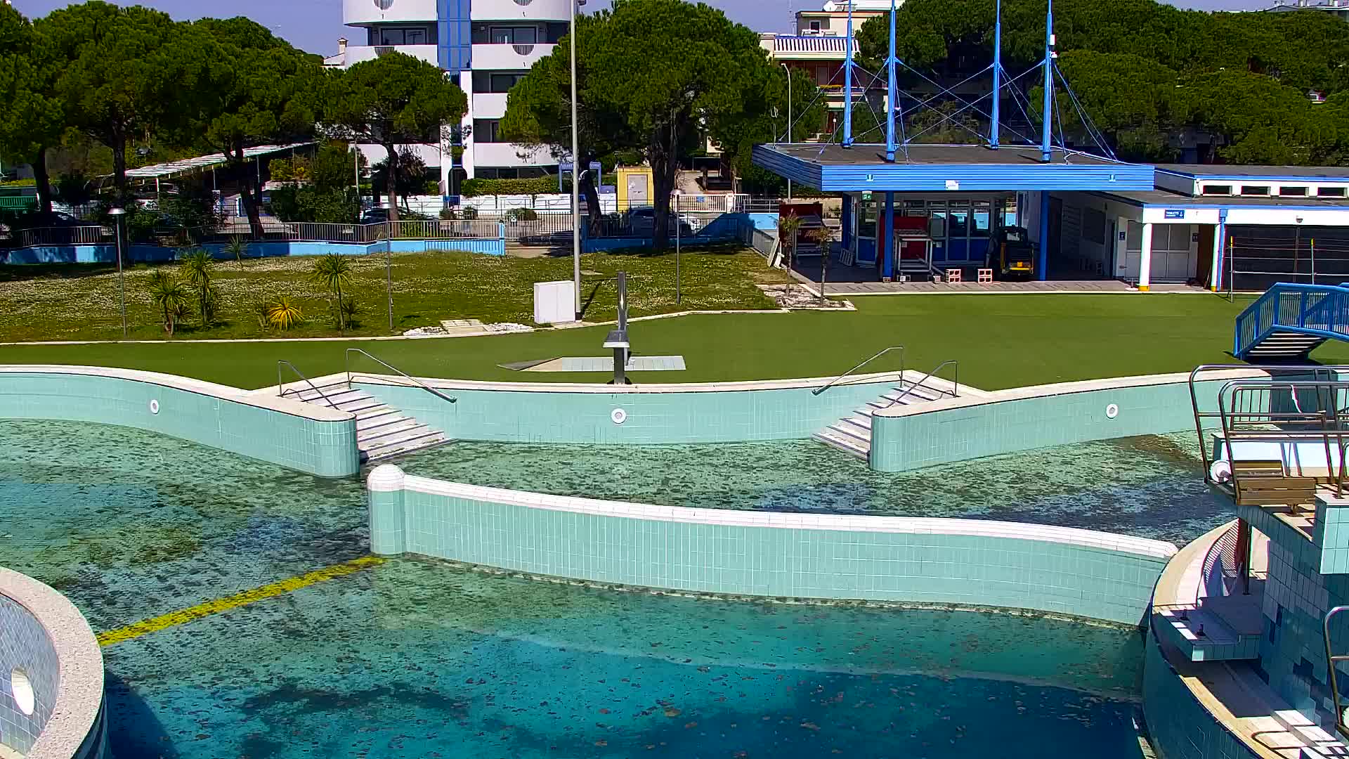 Grado Beach and Aquapark Views in Real Time