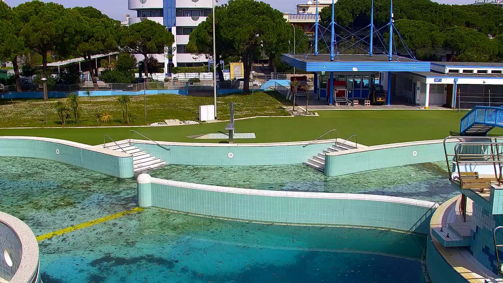 Grado Beach and Aquapark Views in Real Time