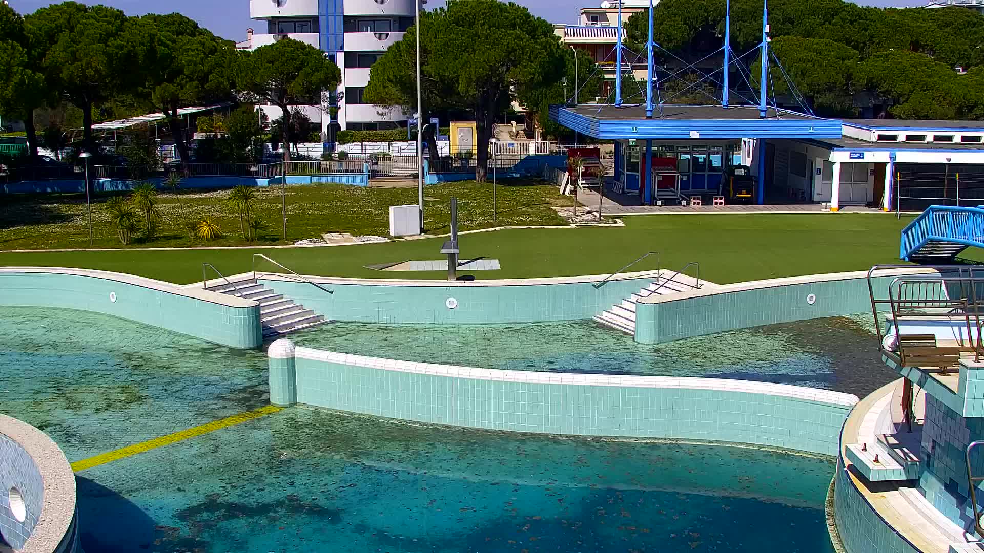 Webcam Live Grado: Vista sulla spiaggia e sull’acquapark in tempo reale