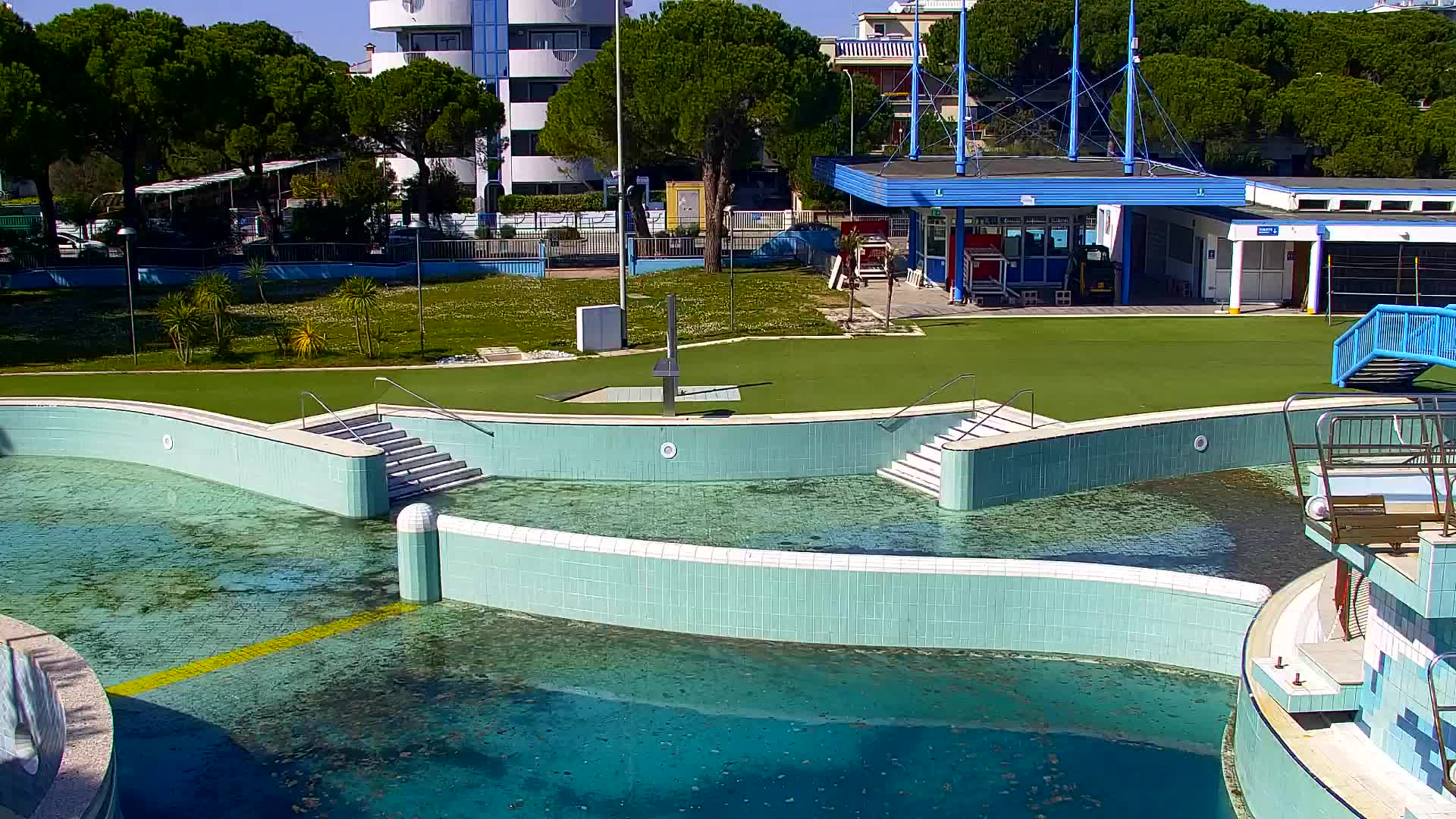 Grado Beach and Aquapark Views in Real Time