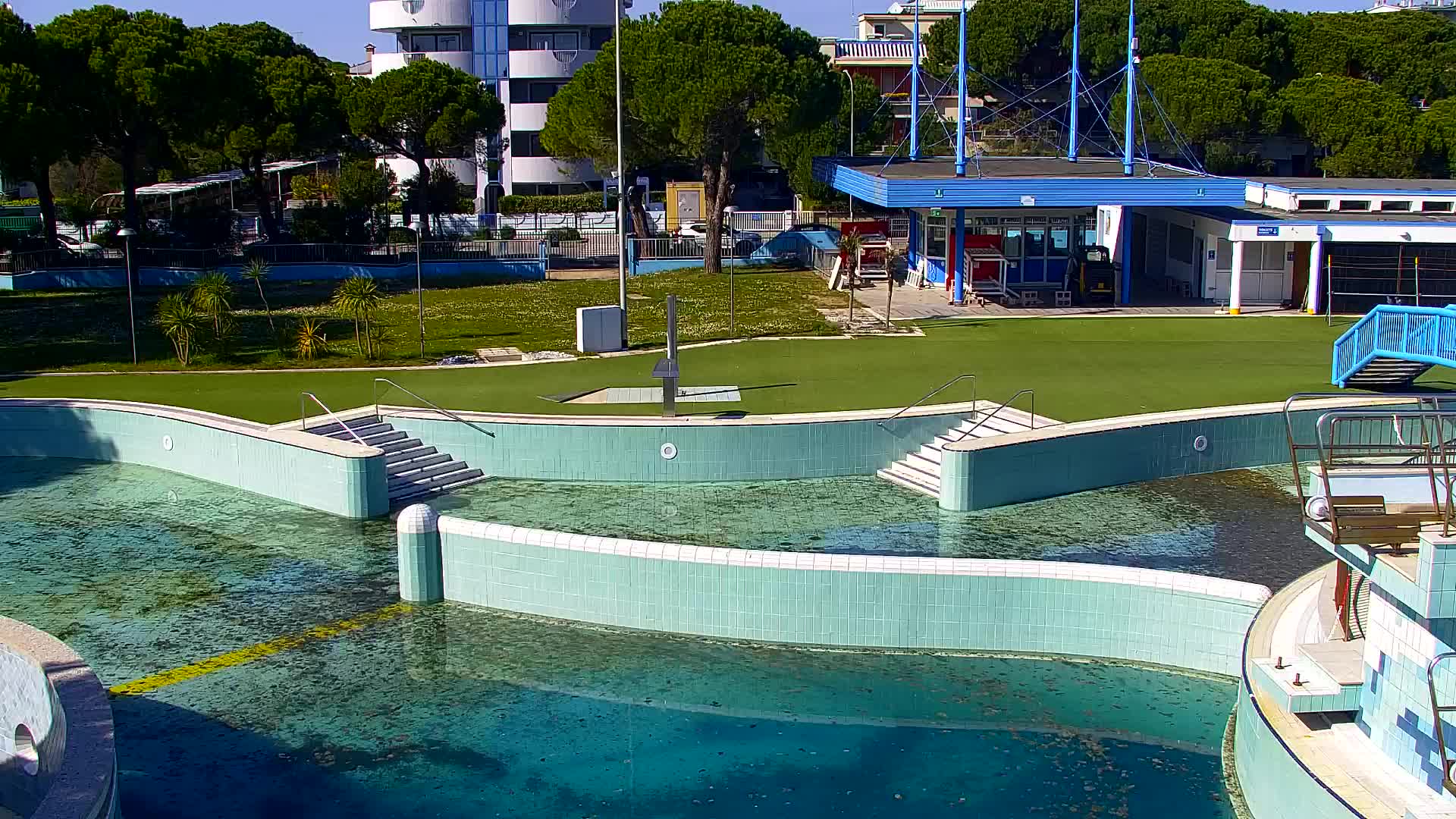 Webcam en direct Grado : Vues sur la plage et l’aquapark en temps réel