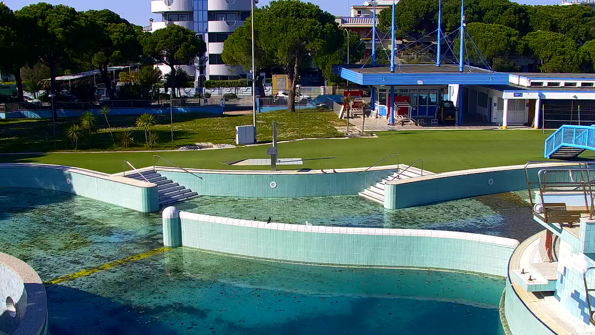 Grado Beach and Aquapark Views in Real Time