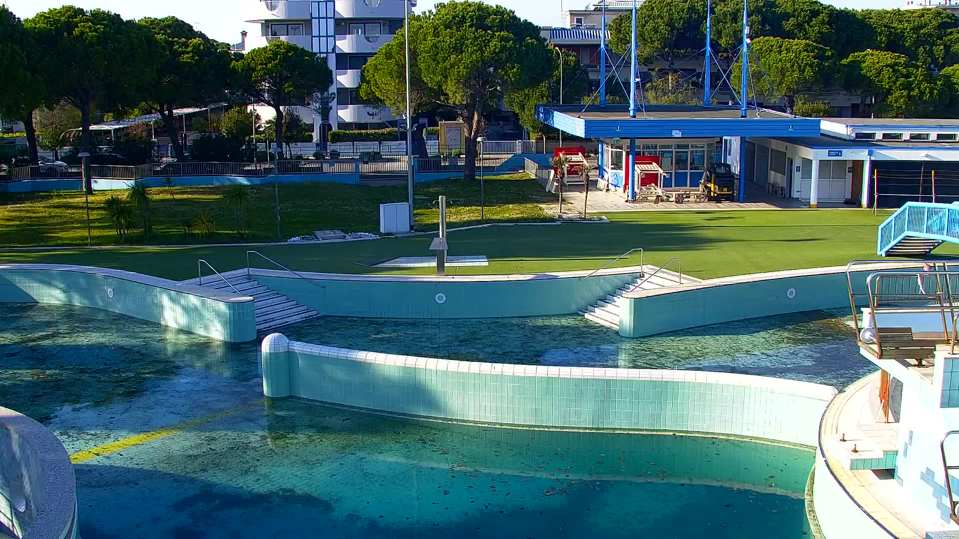 Webcam Live Grado: Vista sulla spiaggia e sull’acquapark in tempo reale