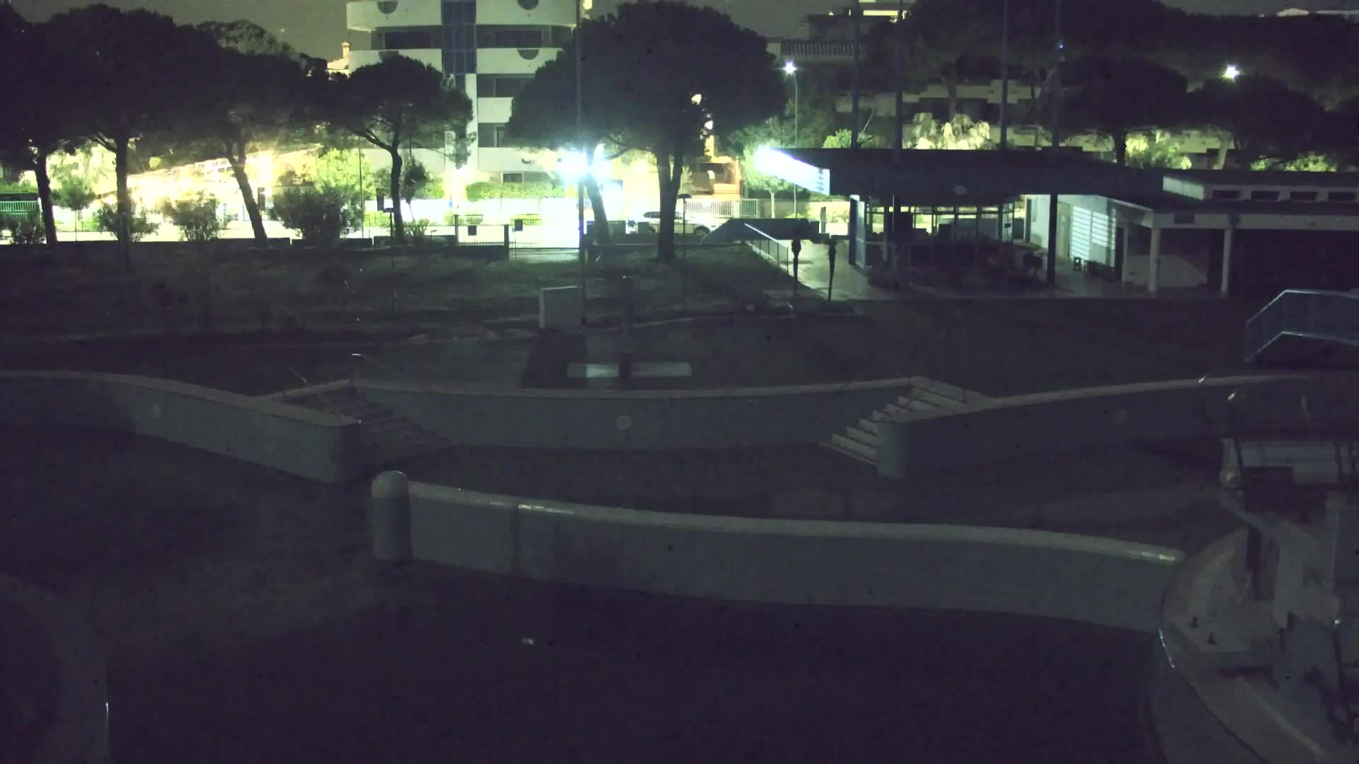 Spletna kamera v živo Grado: Pogledi na plažo in vodni park v realnem času