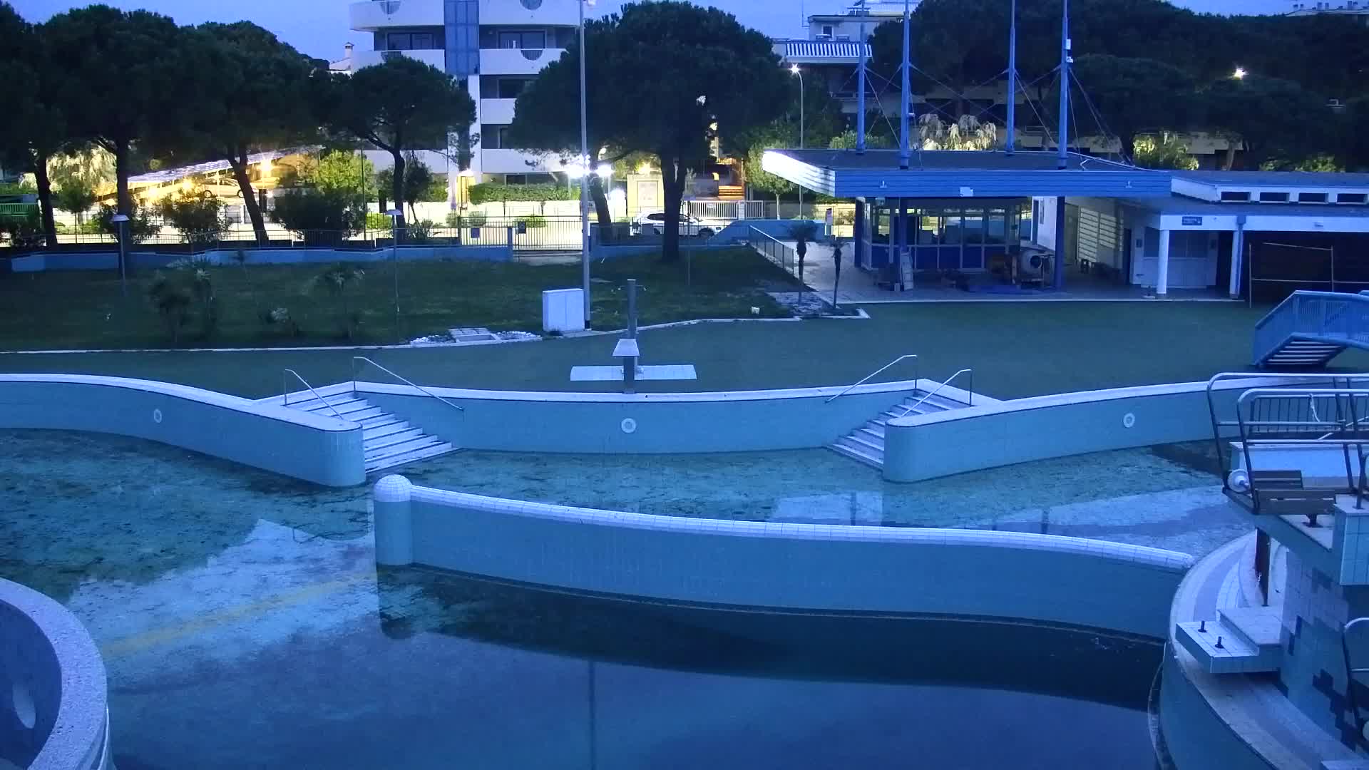 Webcam en direct Grado : Vues sur la plage et l’aquapark en temps réel
