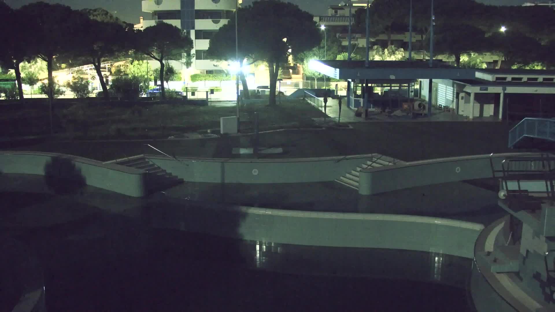 Grado Beach and Aquapark Views in Real Time