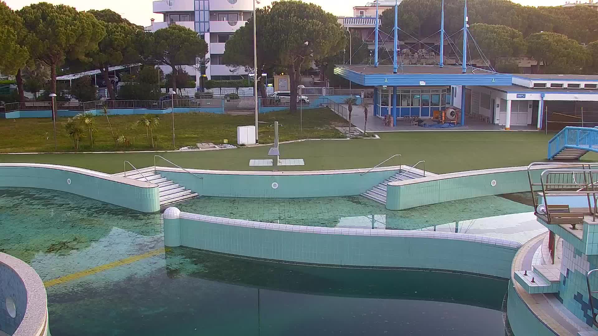 Webcam en direct Grado : Vues sur la plage et l’aquapark en temps réel