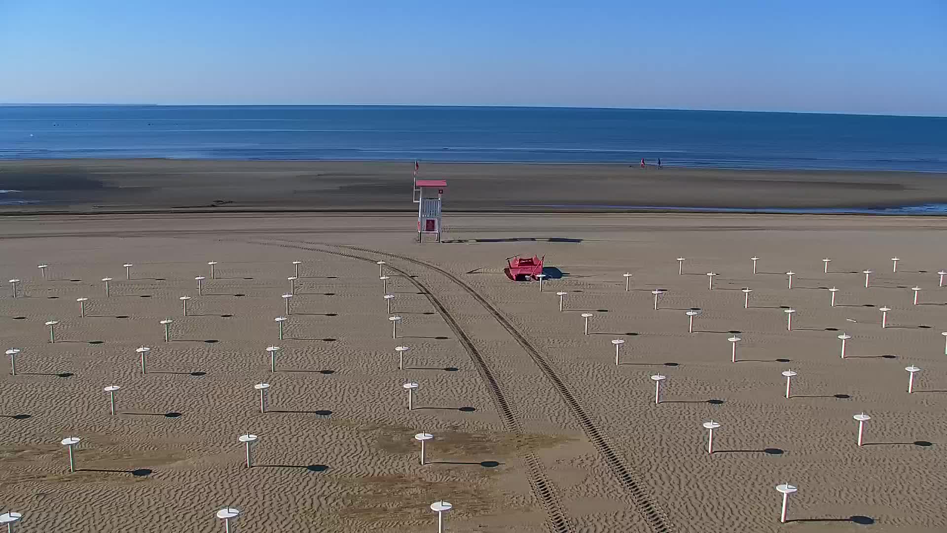 Grado Beach and Aquapark Views in Real Time