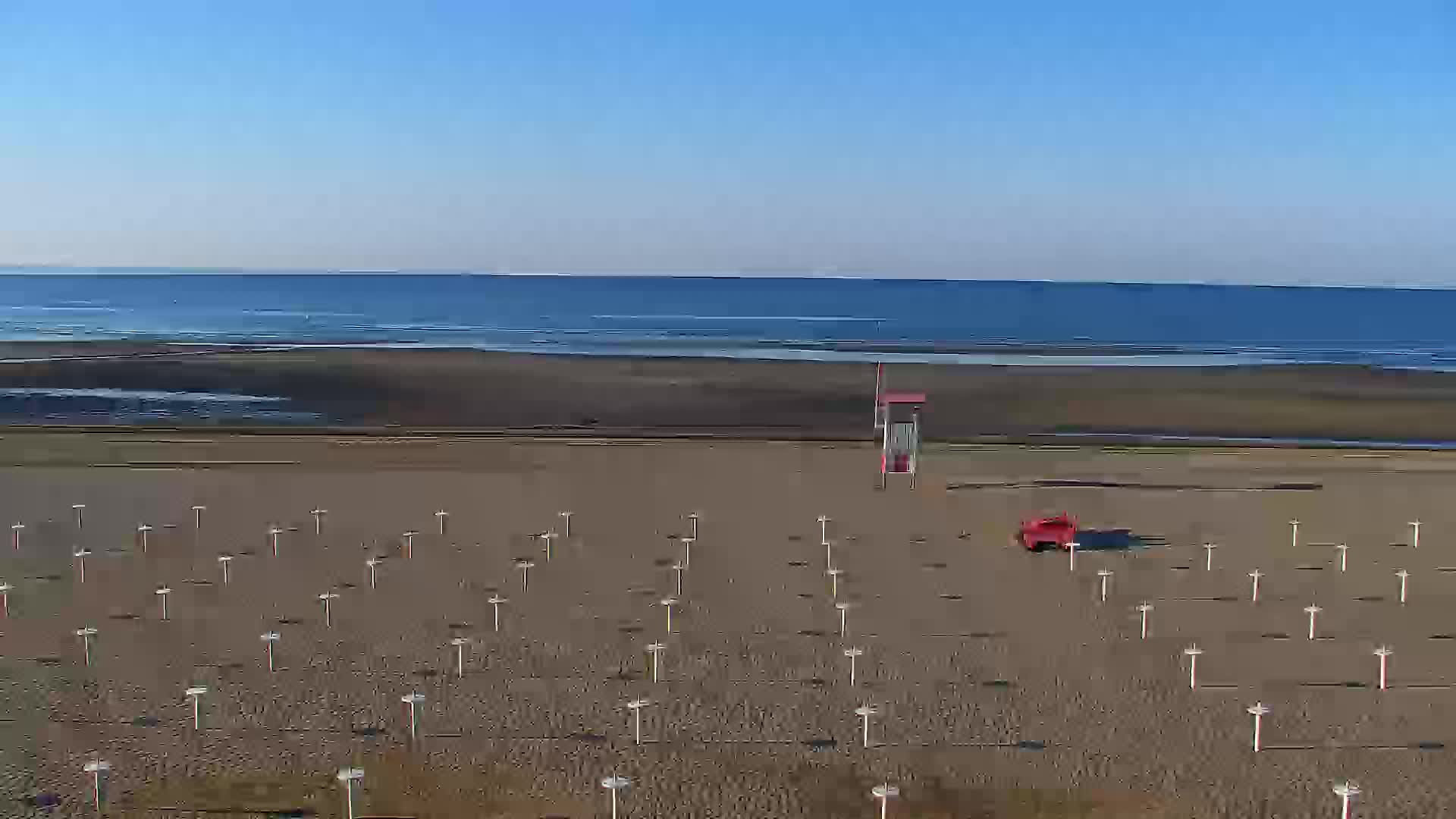 Webcam Live Grado: Vista sulla spiaggia e sull’acquapark in tempo reale