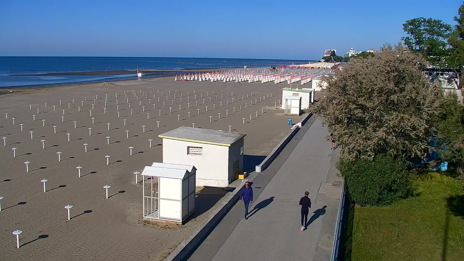 Webcam en direct Grado : Vues sur la plage et l’aquapark en temps réel