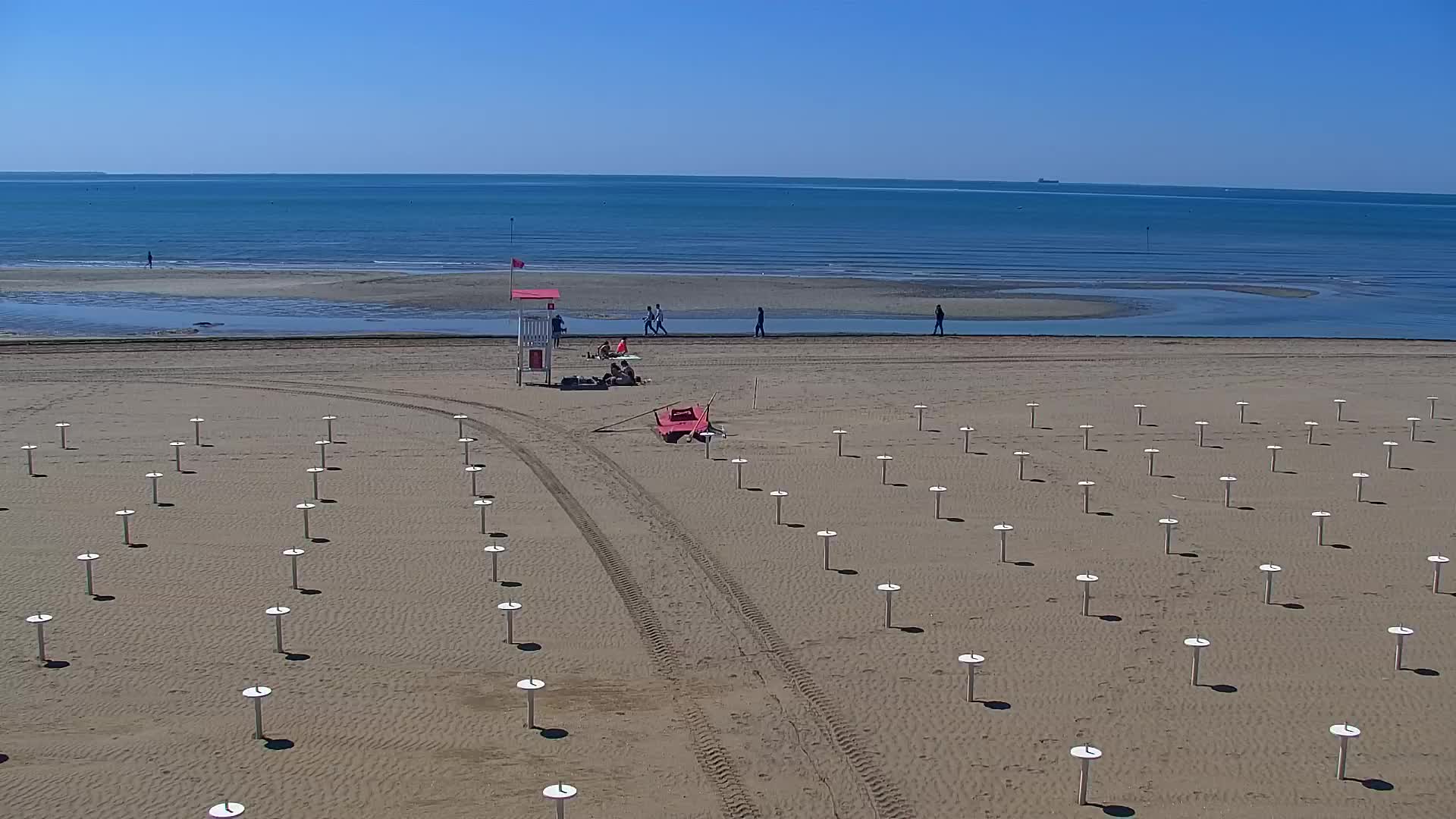 Webcam Live Grado: Vista sulla spiaggia e sull’acquapark in tempo reale