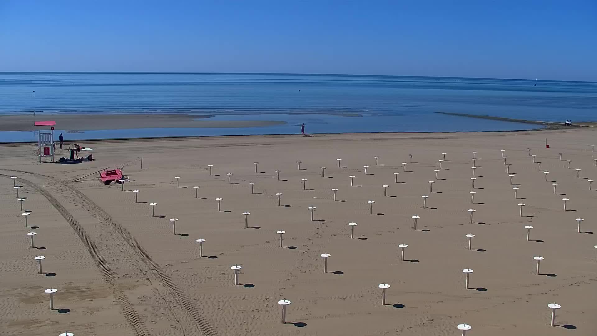 Webcam en direct Grado : Vues sur la plage et l’aquapark en temps réel