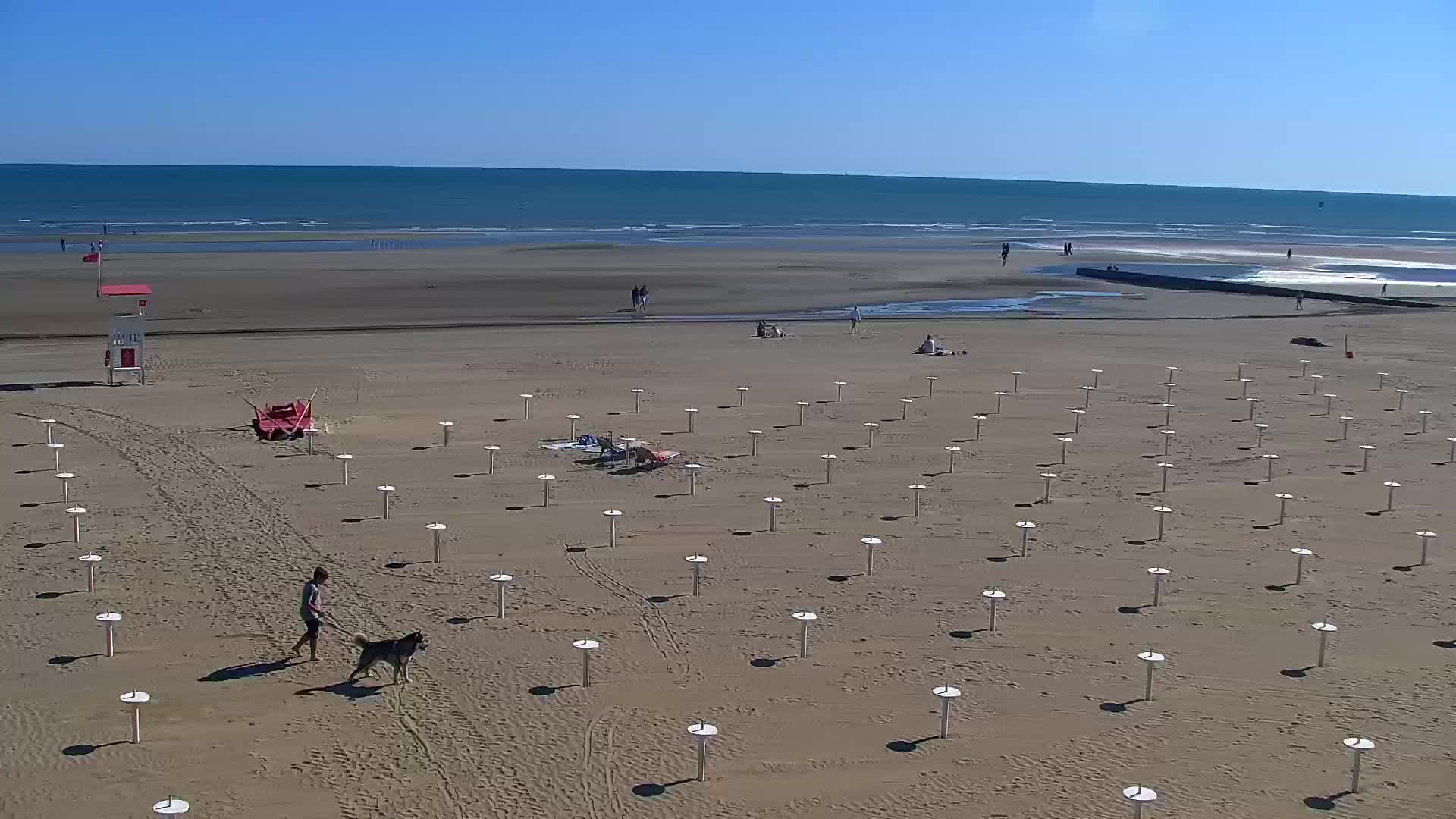 Webcam Live Grado: Vista sulla spiaggia e sull’acquapark in tempo reale