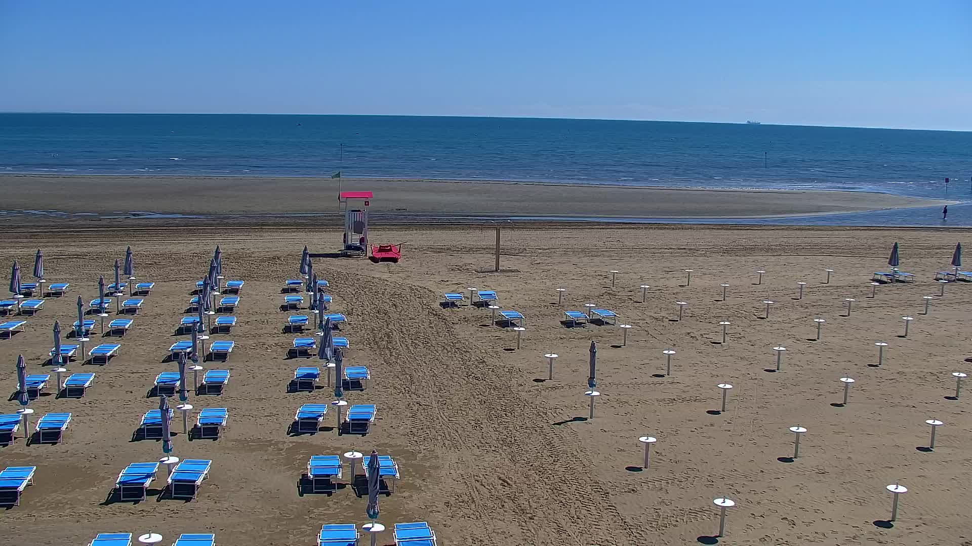 Grado Beach and Aquapark Views in Real Time