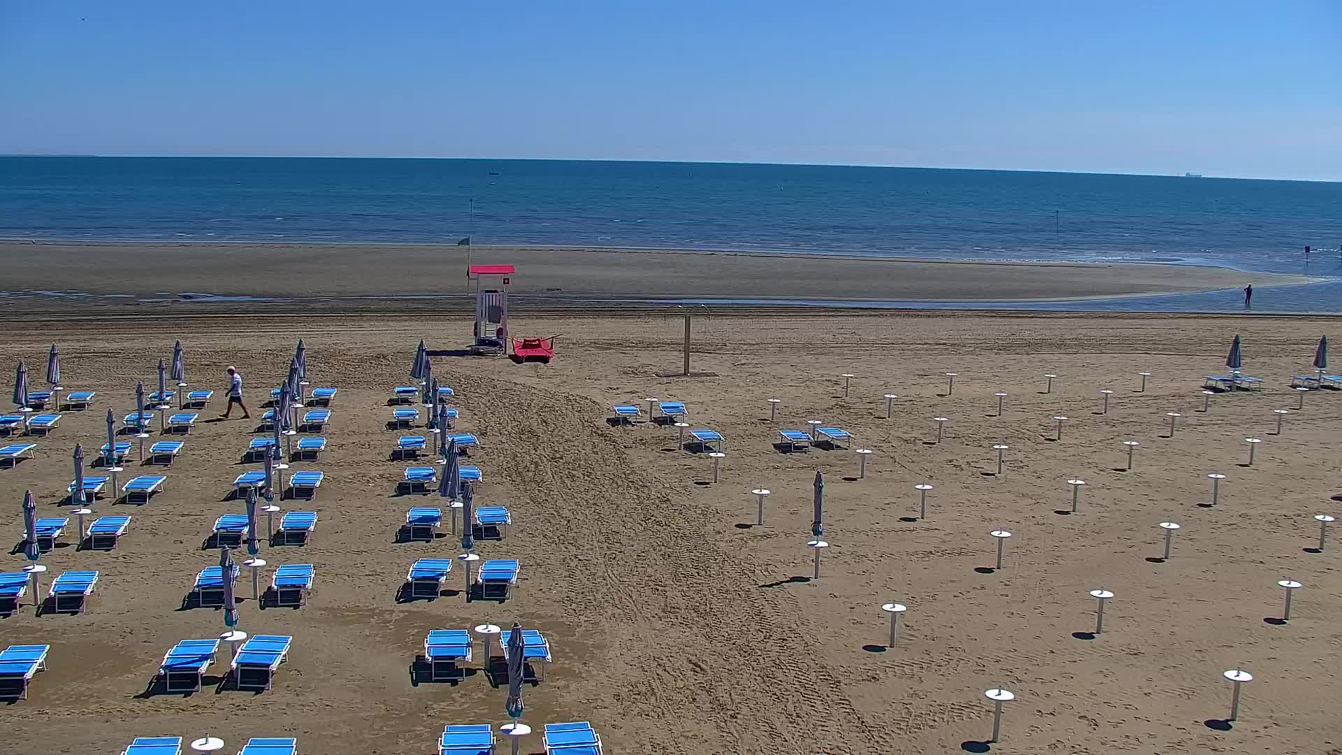 Grado Beach and Aquapark Views in Real Time