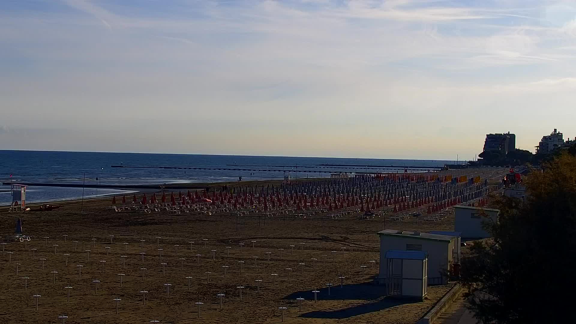 Webcam en direct Grado : Vues sur la plage et l’aquapark en temps réel