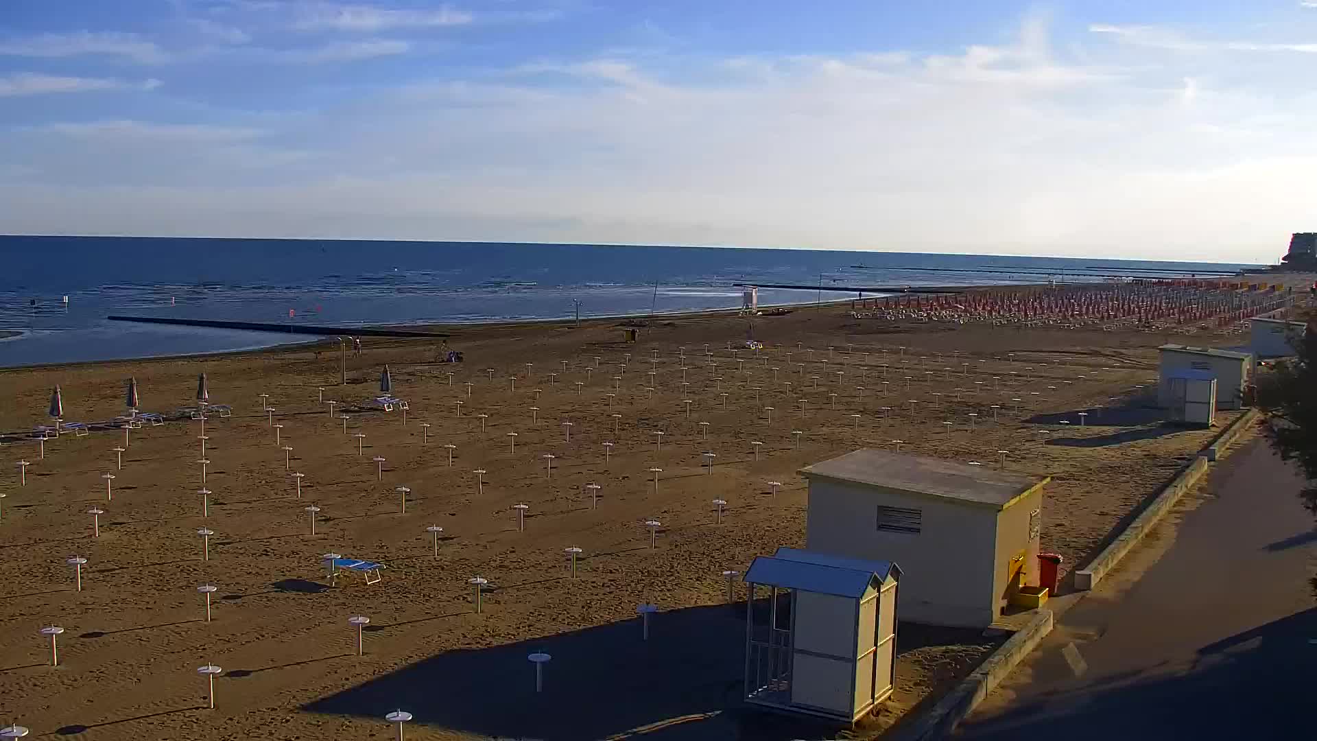 Webcam en direct Grado : Vues sur la plage et l’aquapark en temps réel