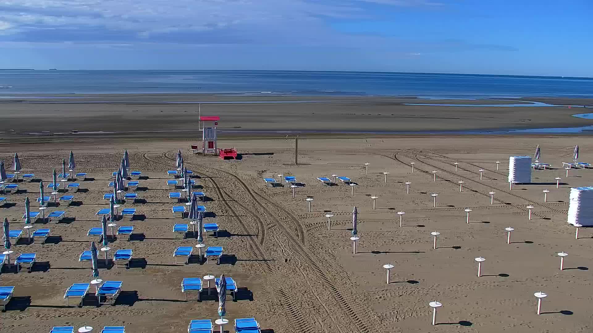 Webcam Live Grado: Vista sulla spiaggia e sull’acquapark in tempo reale