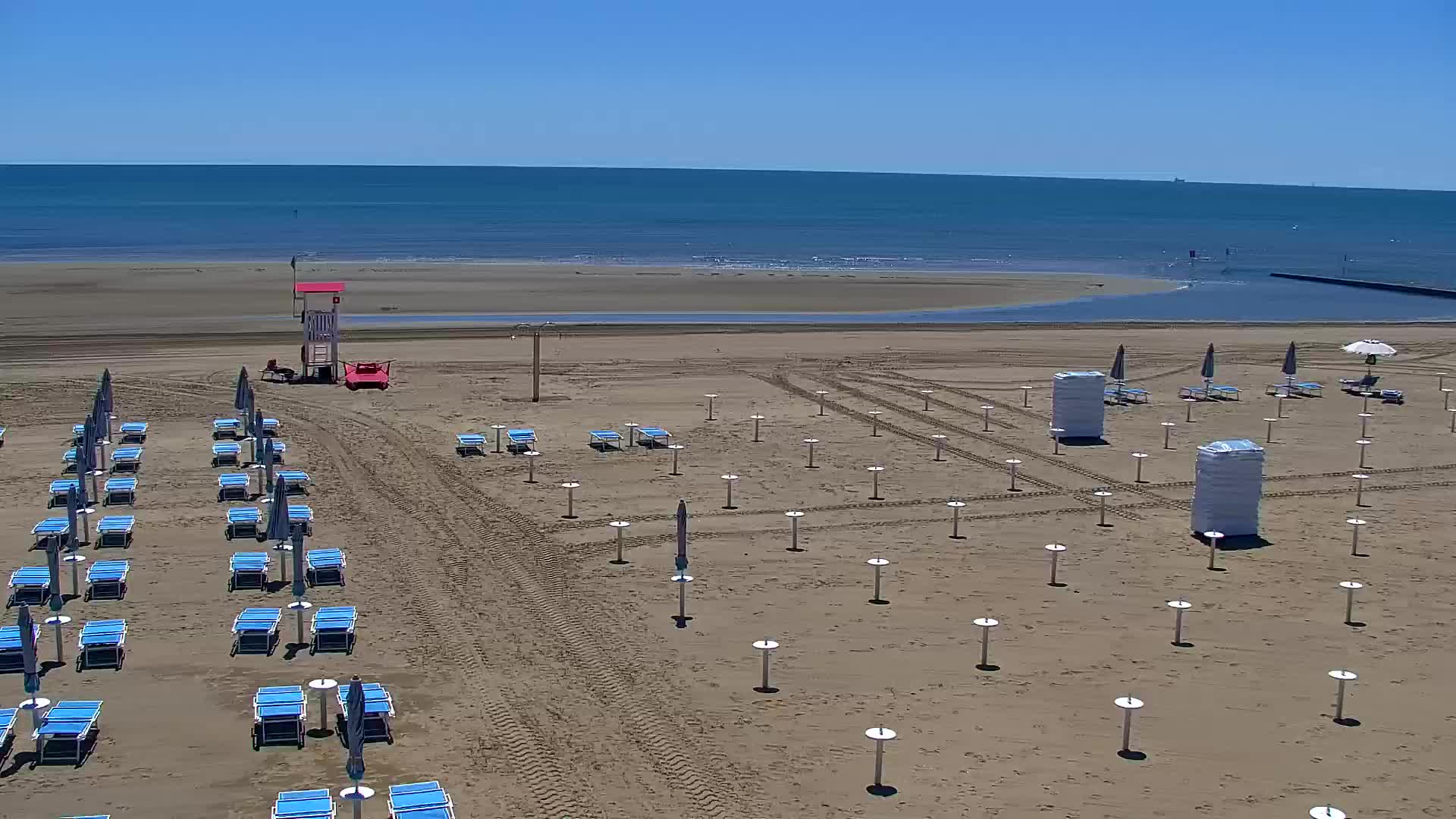 Webcam en direct Grado : Vues sur la plage et l’aquapark en temps réel