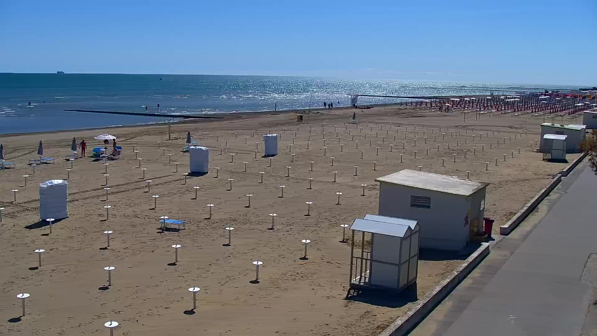 Webcam en direct Grado : Vues sur la plage et l’aquapark en temps réel