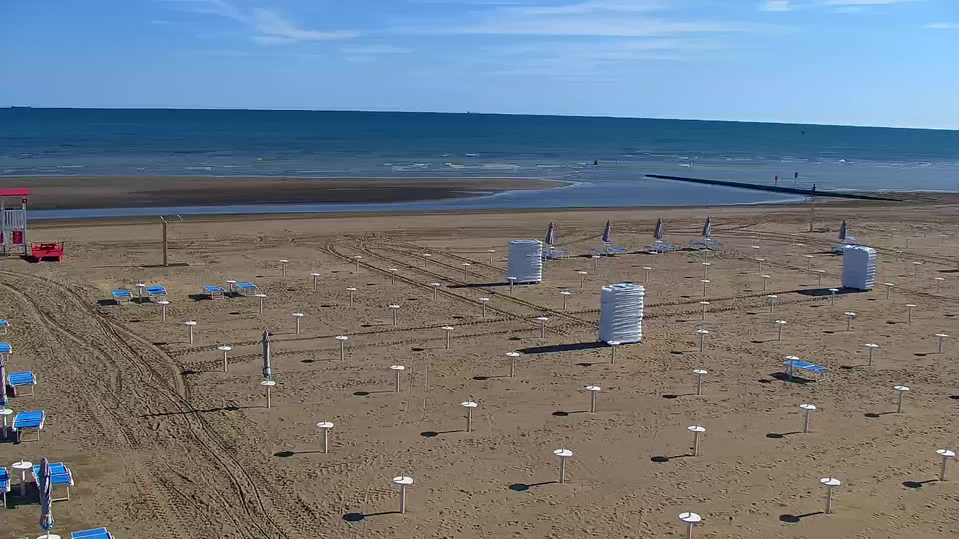 Grado Beach and Aquapark Views in Real Time