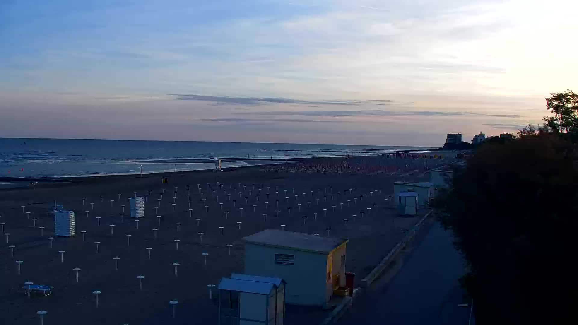 Webcam en direct Grado : Vues sur la plage et l’aquapark en temps réel