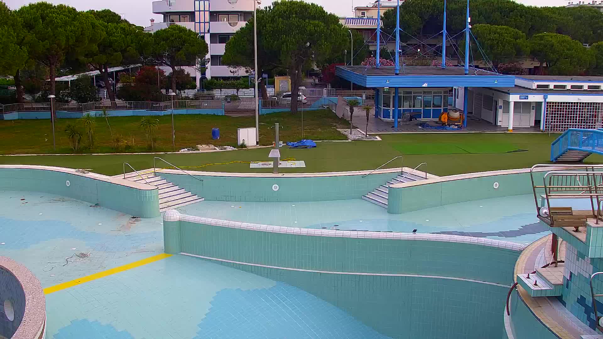 Grado Beach and Aquapark Views in Real Time