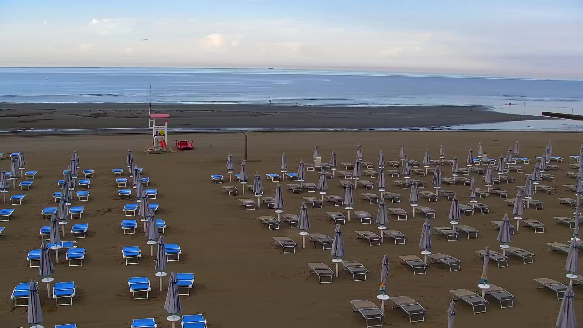 Grado Beach and Aquapark Views in Real Time