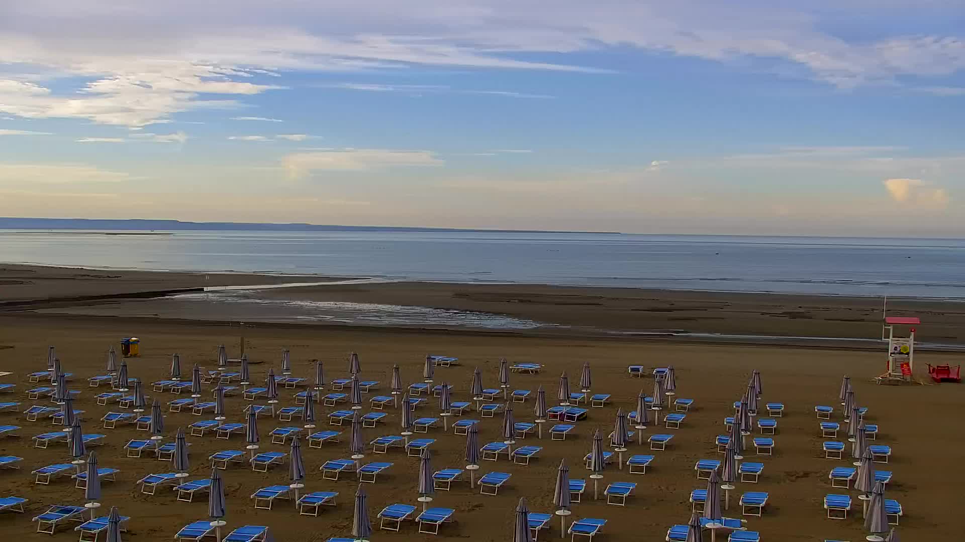 Webcam Live Grado: Vista sulla spiaggia e sull’acquapark in tempo reale