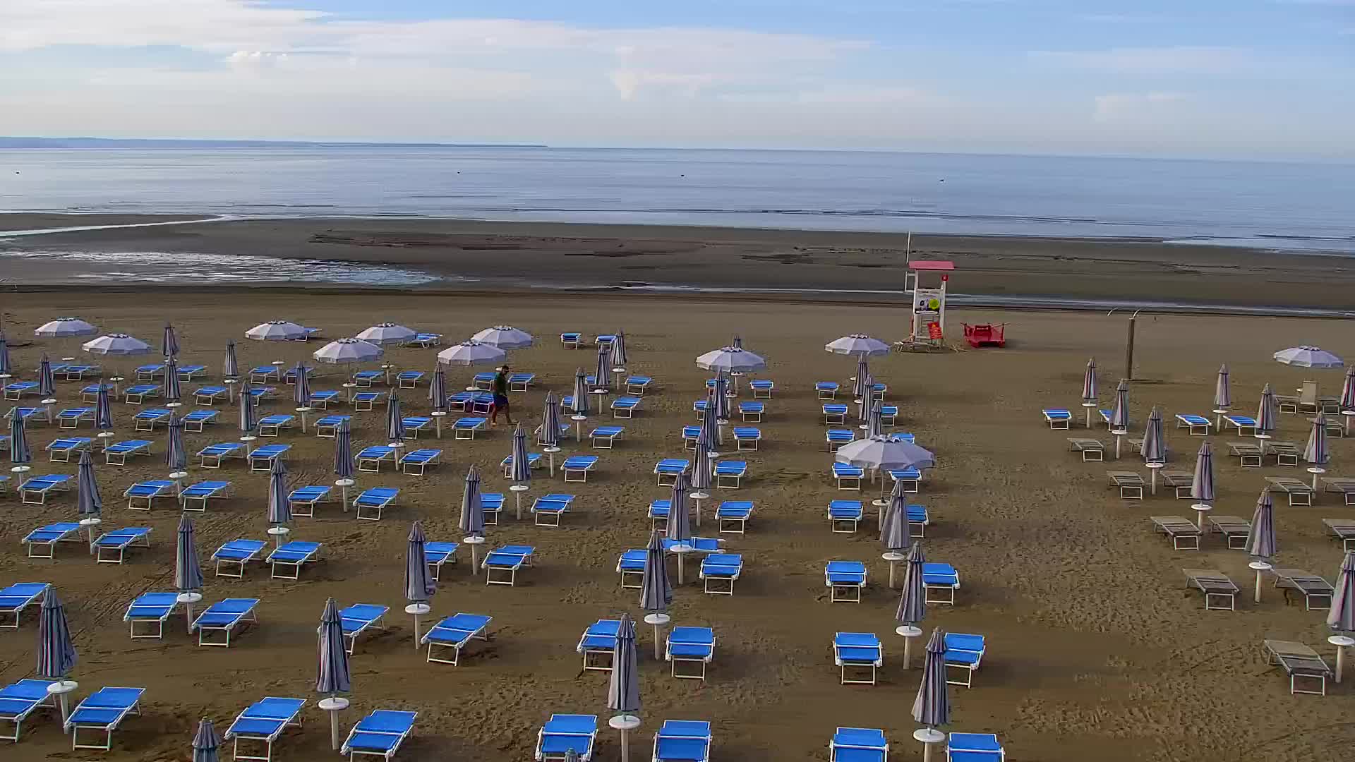 Grado Beach and Aquapark Views in Real Time