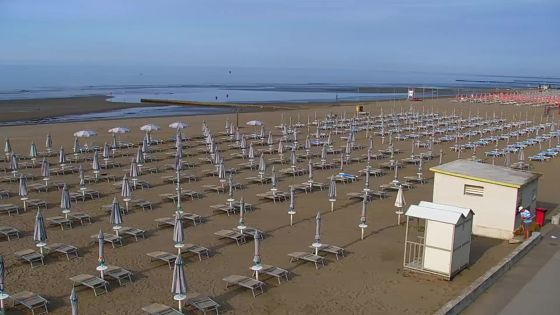 Grado Beach and Aquapark Views in Real Time