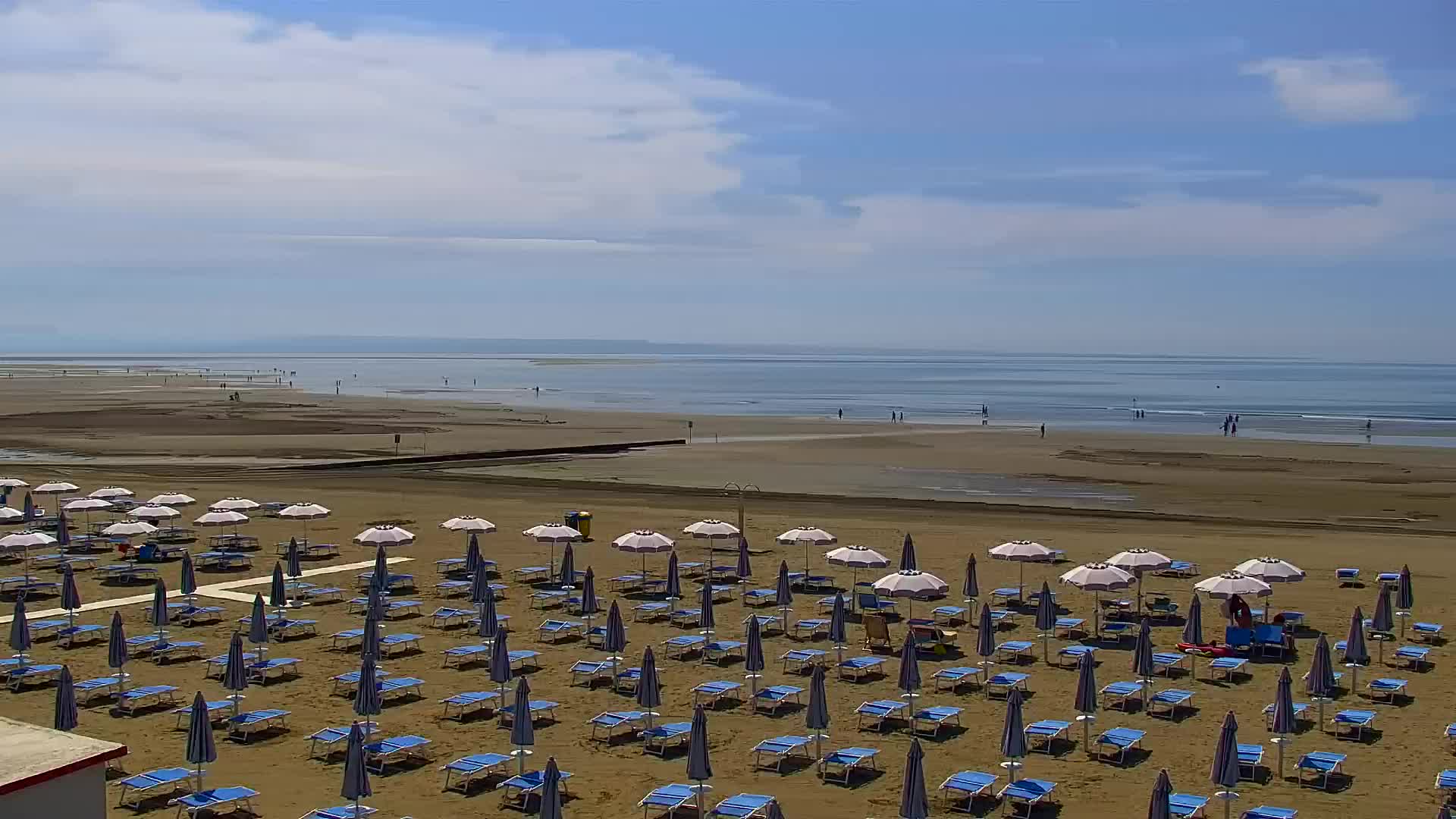 Webcam Live Grado: Vista sulla spiaggia e sull’acquapark in tempo reale