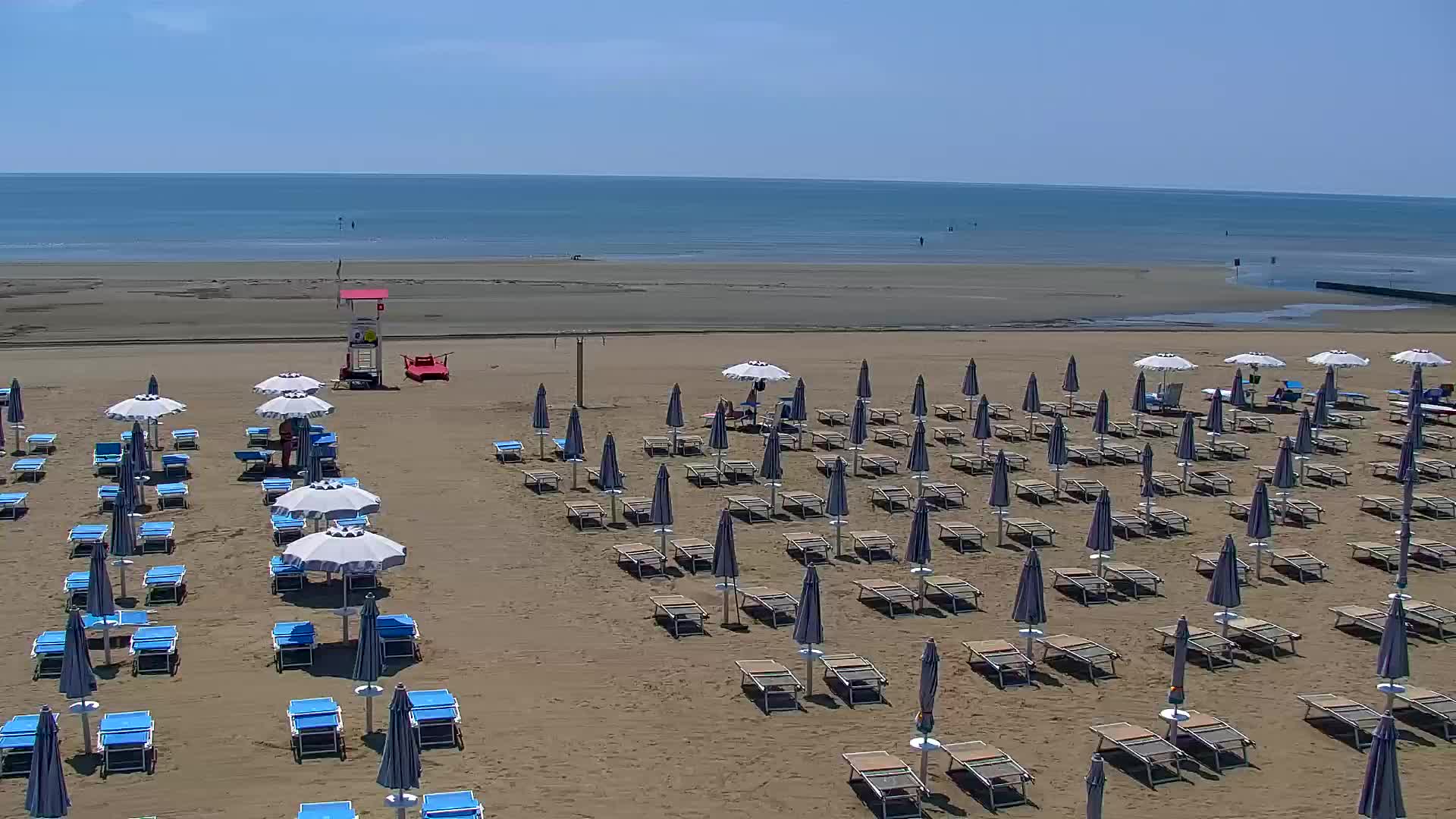 Grado Beach and Aquapark Views in Real Time