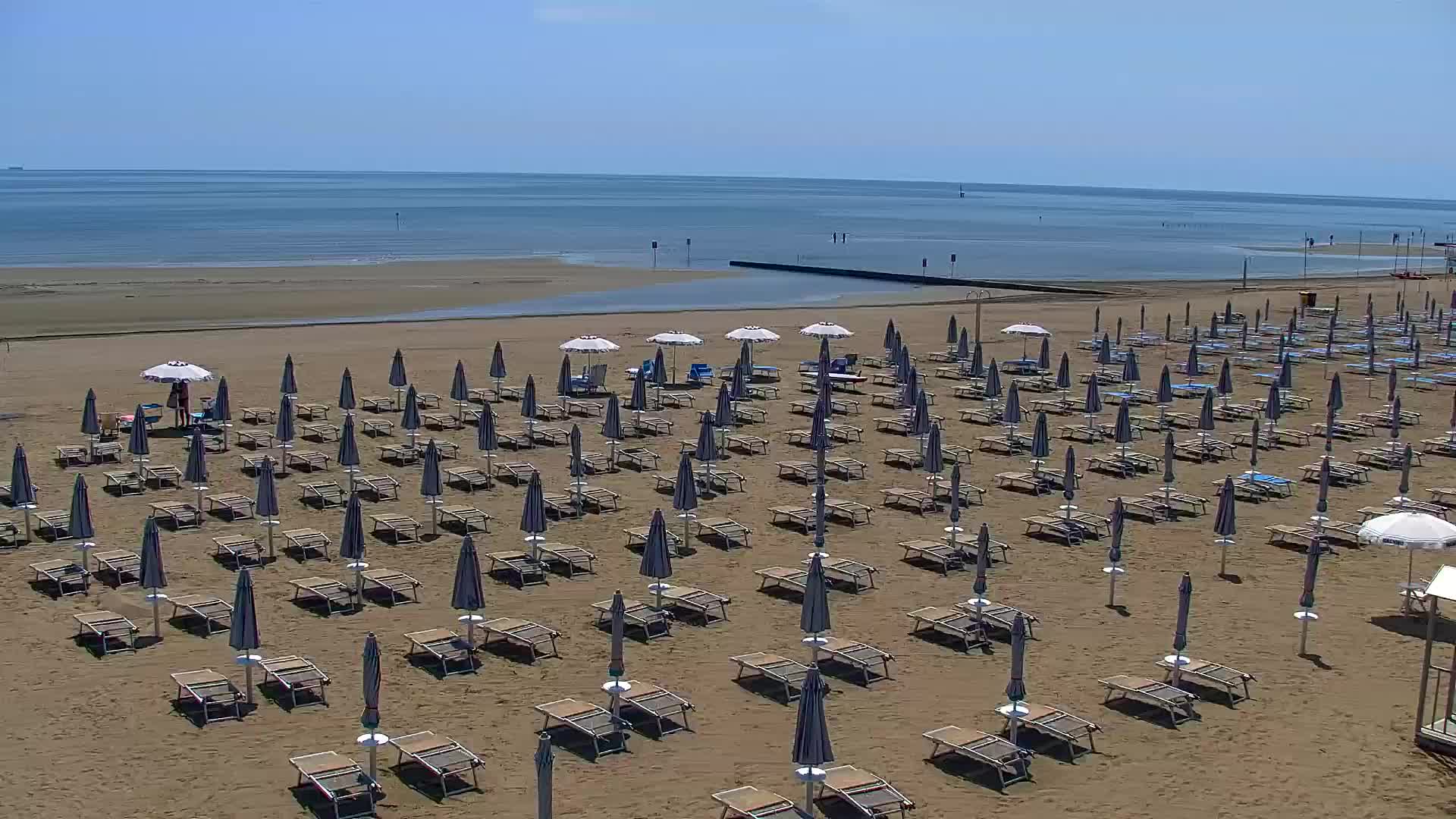 Grado Beach and Aquapark Views in Real Time