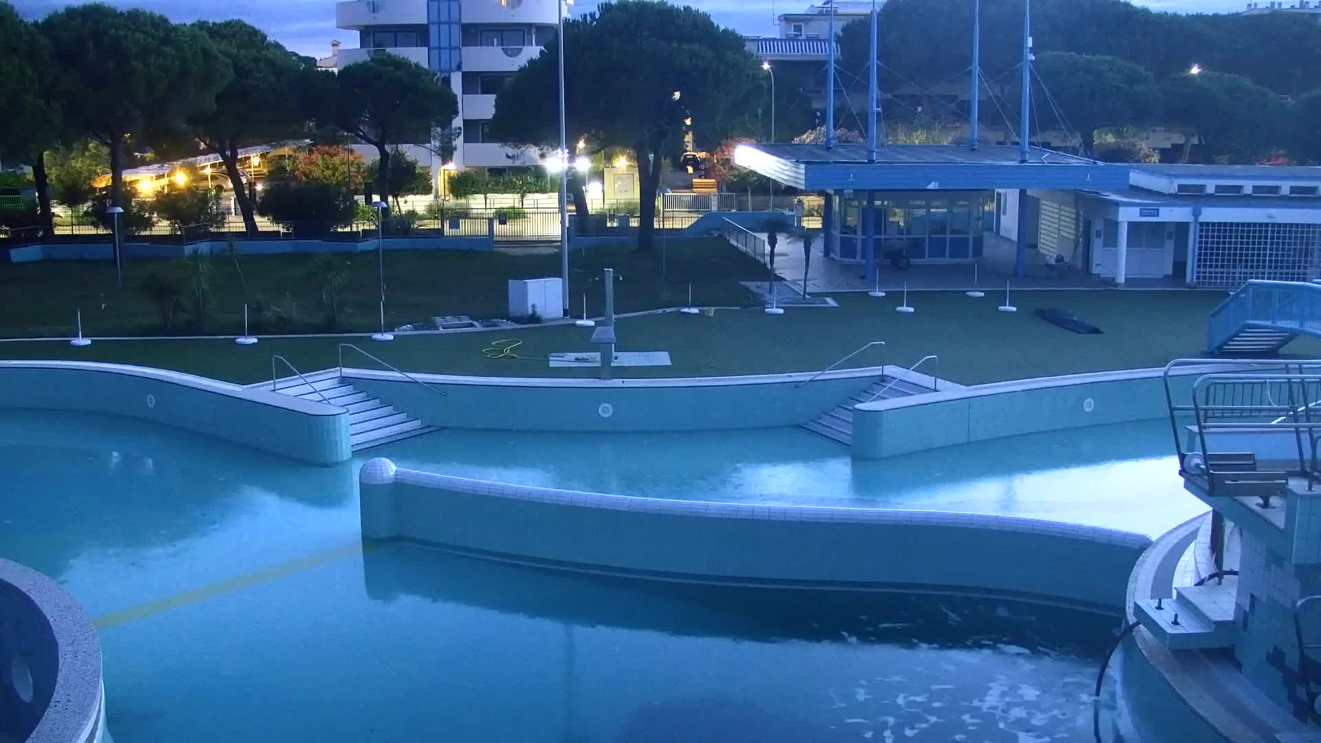 Webcam en direct Grado : Vues sur la plage et l’aquapark en temps réel