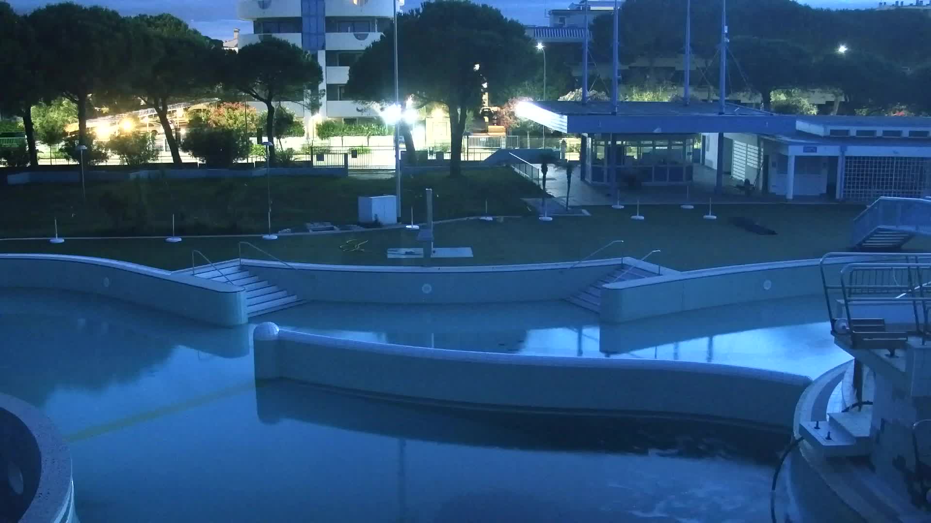 Webcam en direct Grado : Vues sur la plage et l’aquapark en temps réel