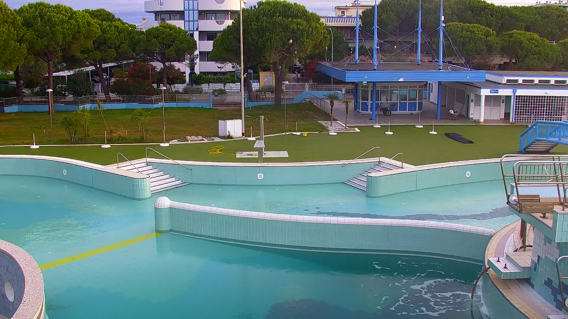 Webcam Live Grado: Vista sulla spiaggia e sull’acquapark in tempo reale