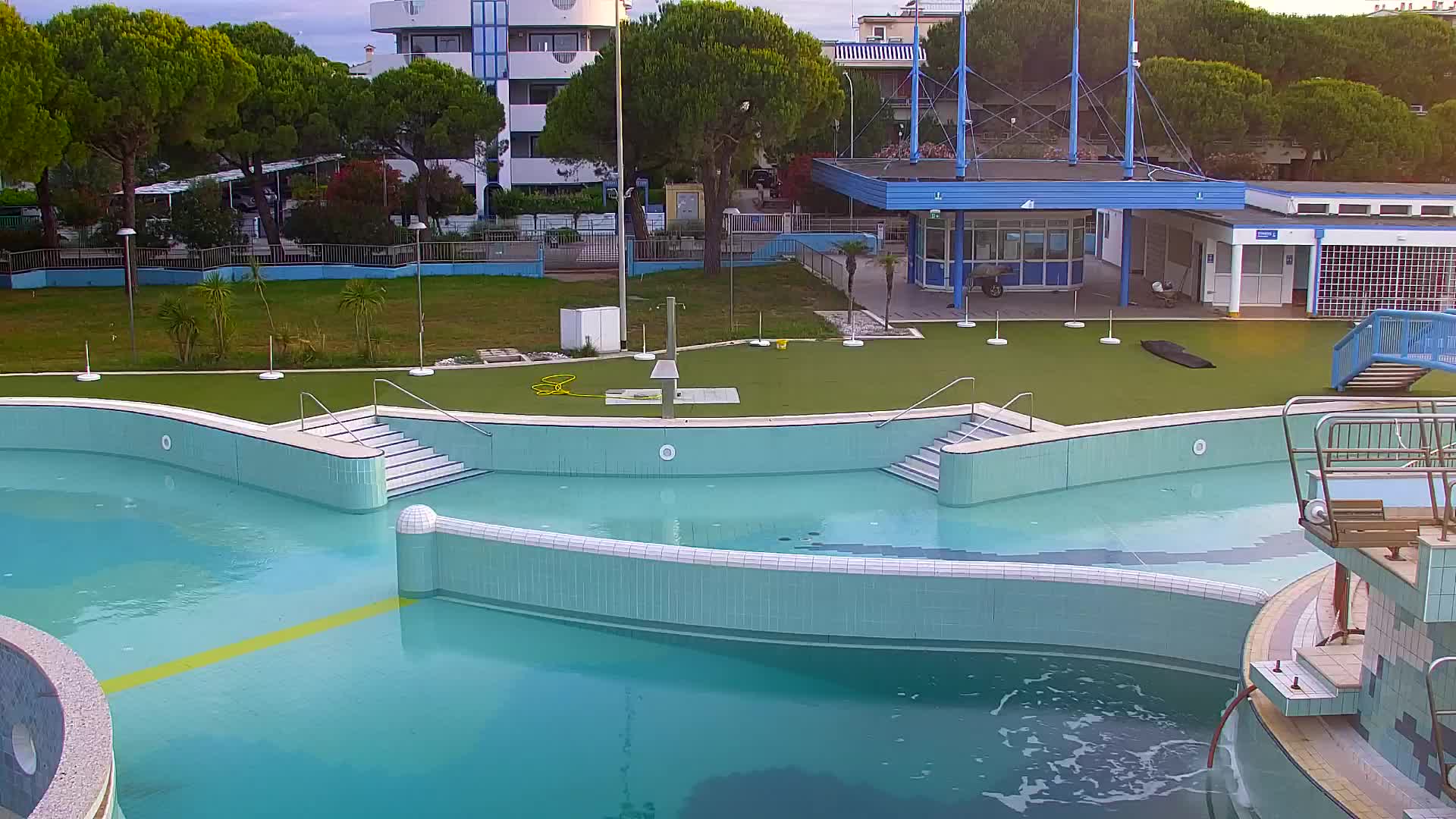 Webcam Live Grado: Vista sulla spiaggia e sull’acquapark in tempo reale