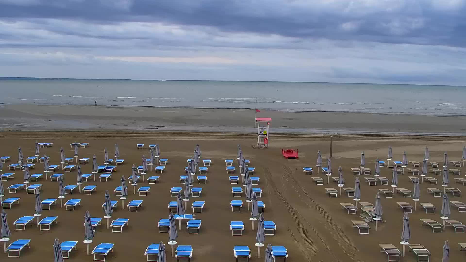 Spletna kamera v živo Grado: Pogledi na plažo in vodni park v realnem času