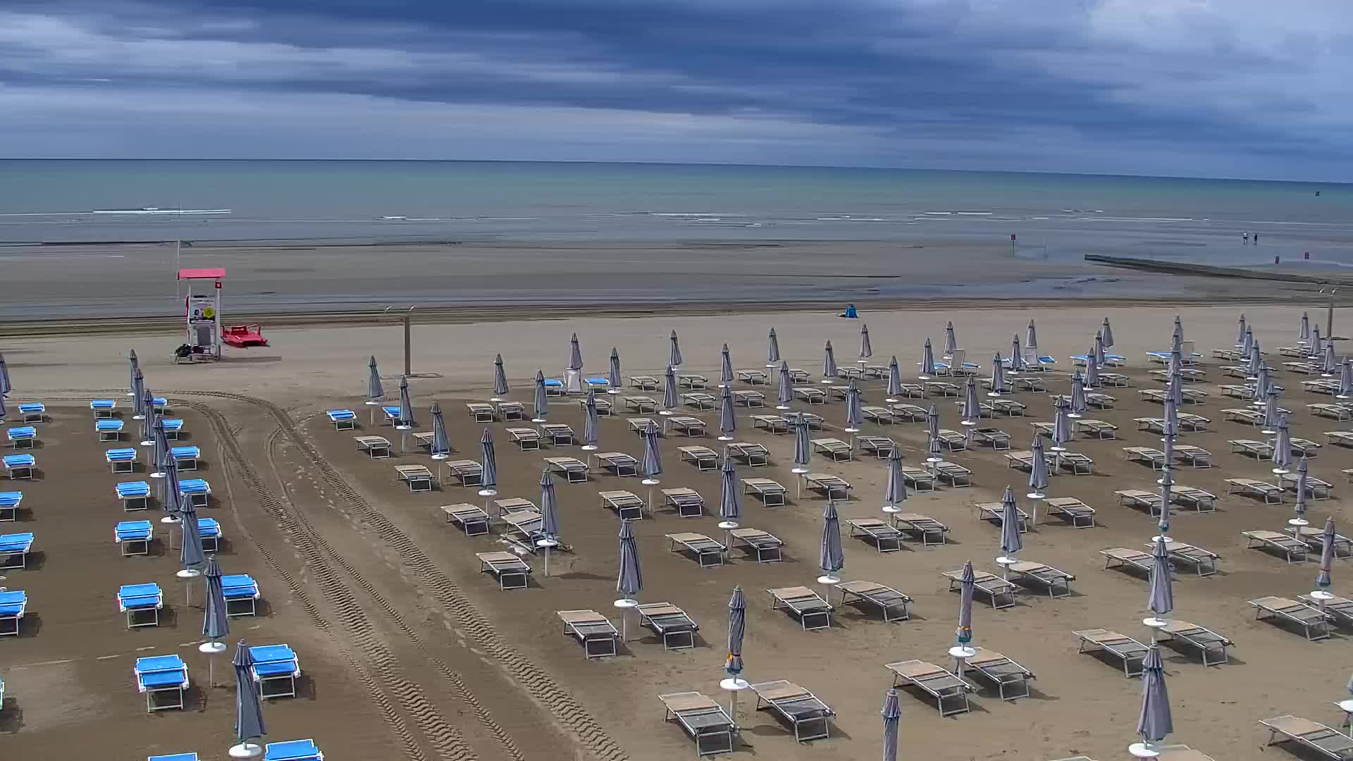 Grado Beach and Aquapark Views in Real Time