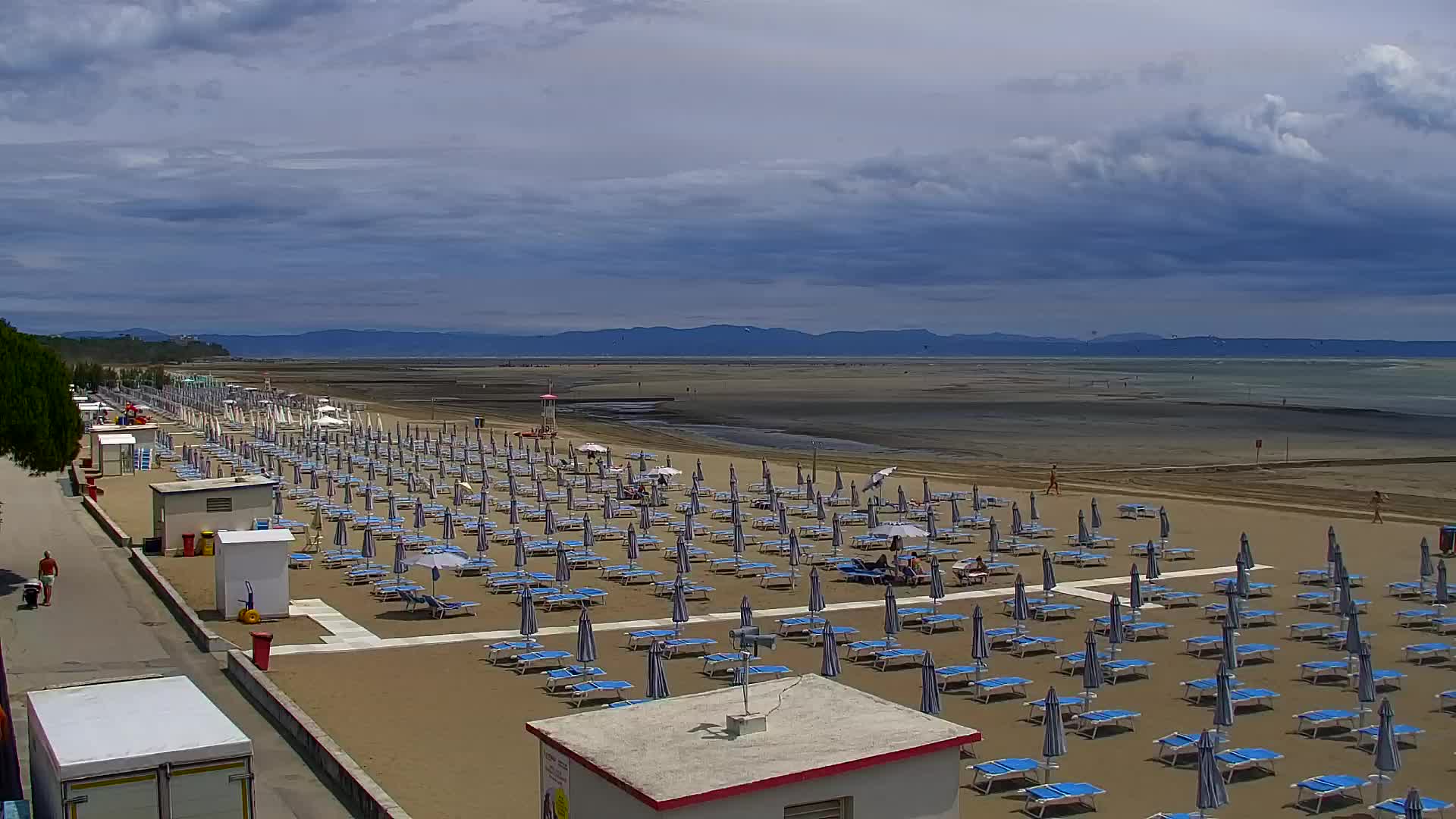 Webcam en direct Grado : Vues sur la plage et l’aquapark en temps réel