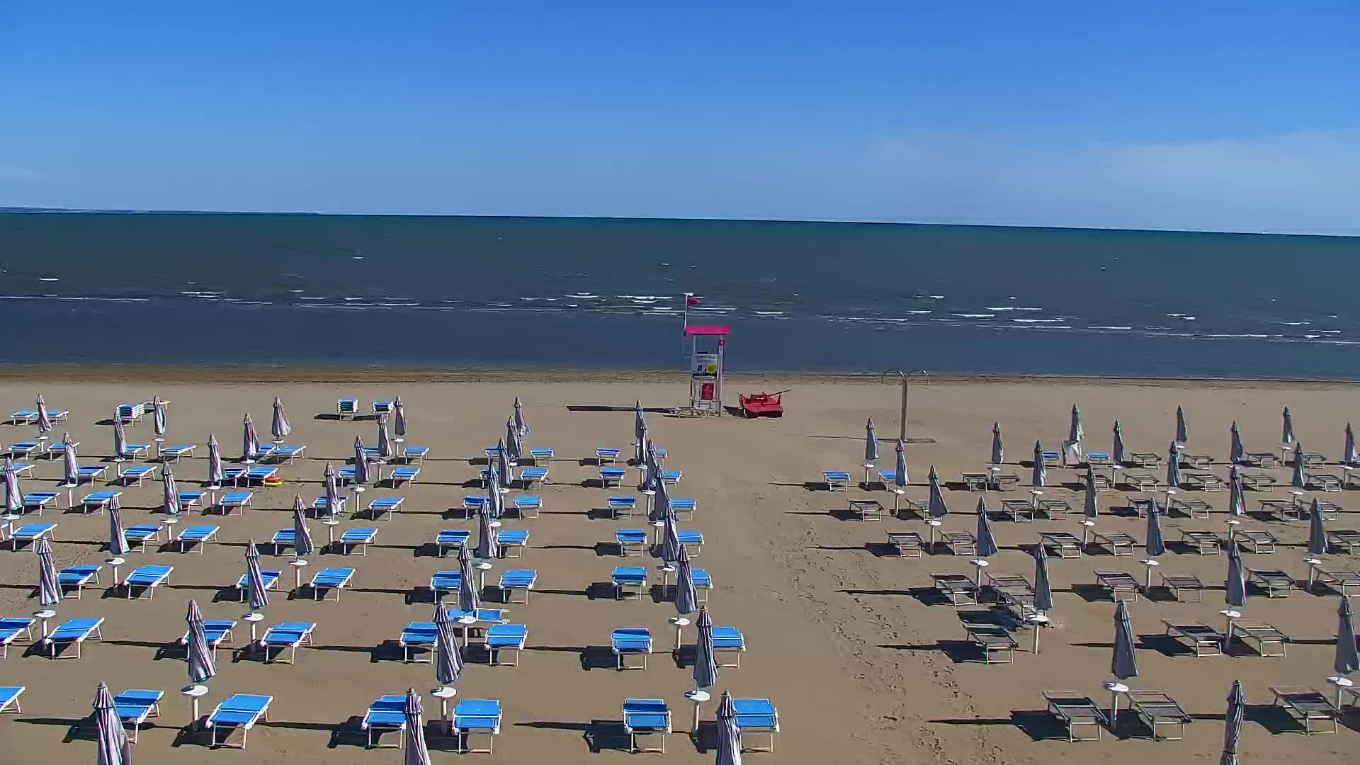 Webcam Live Grado: Vista sulla spiaggia e sull’acquapark in tempo reale