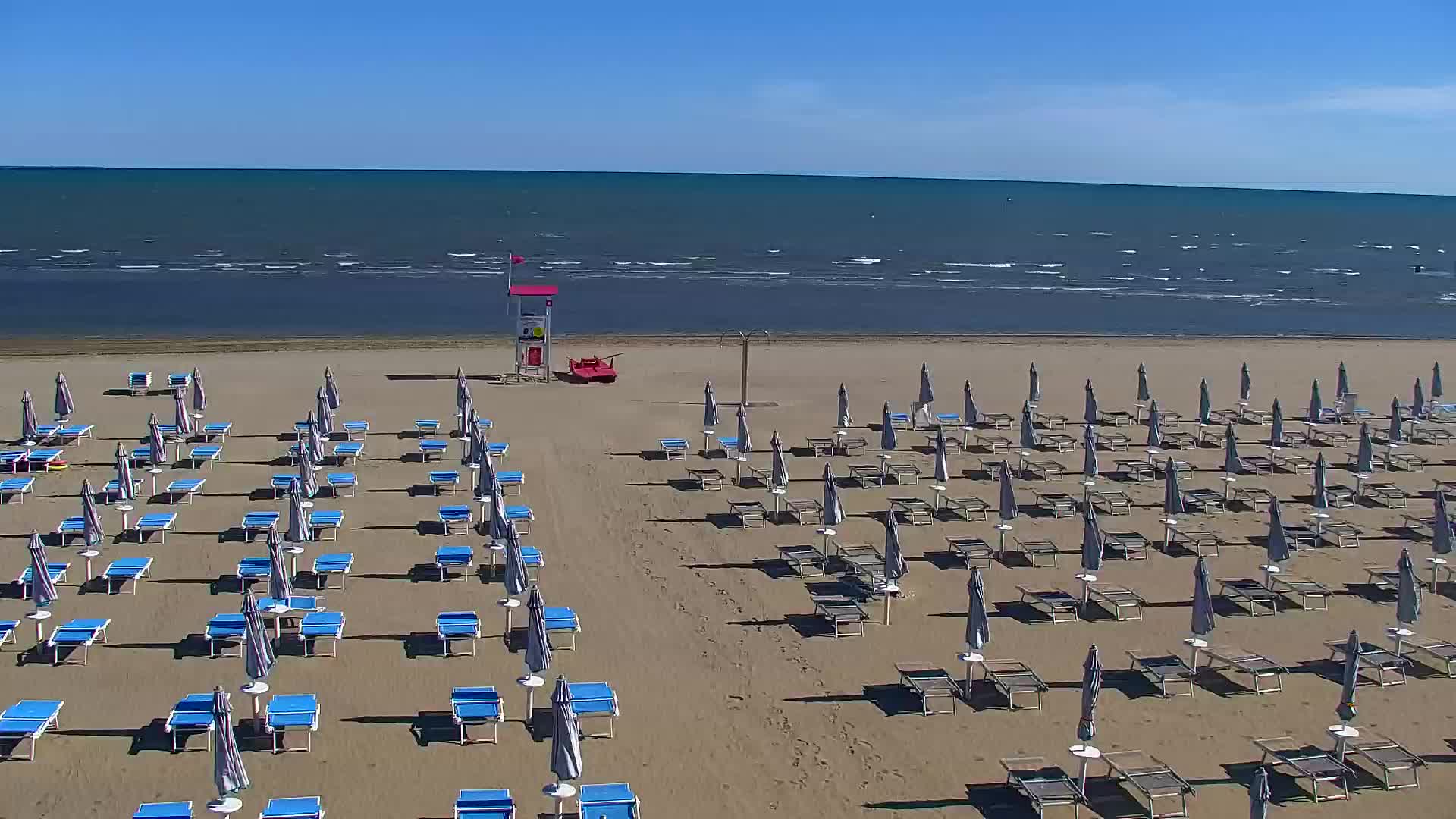 Webcam Live Grado: Vista sulla spiaggia e sull’acquapark in tempo reale