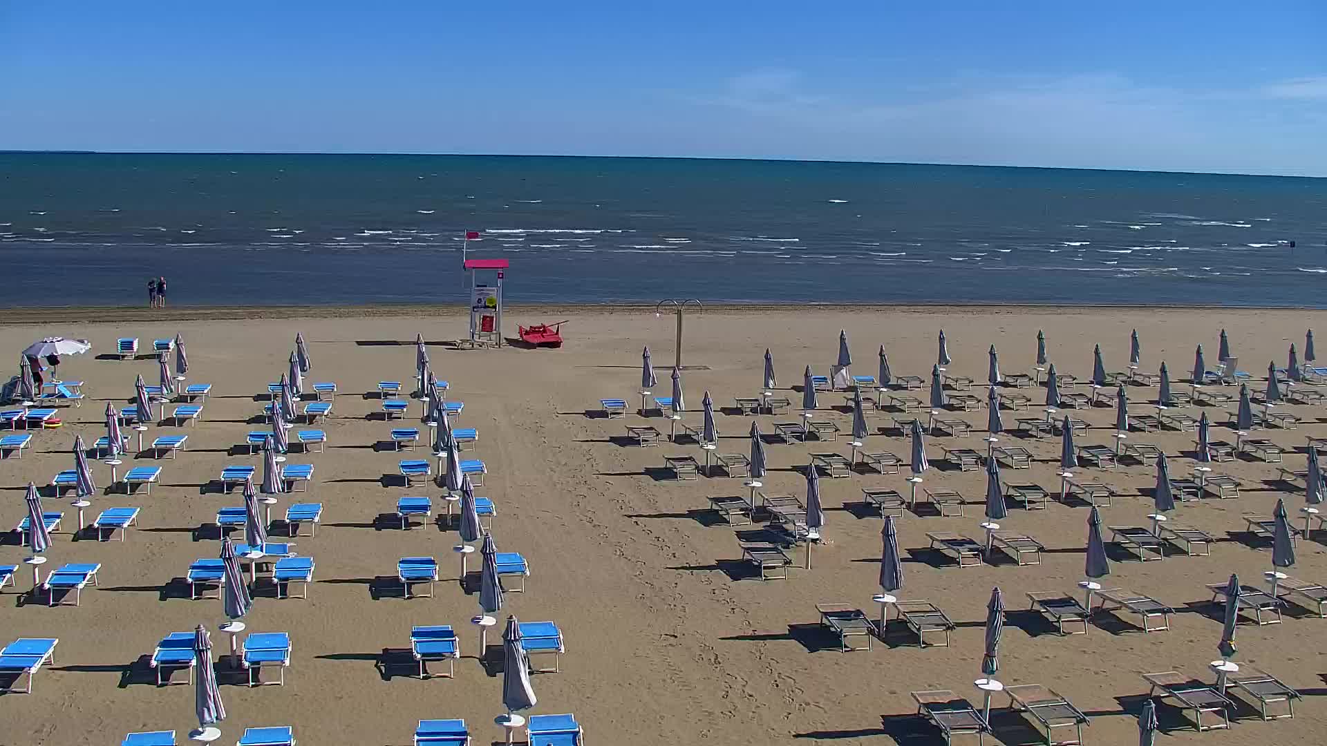 Grado Beach and Aquapark Views in Real Time